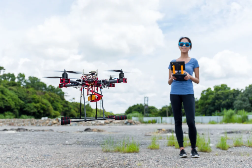 asian woman use drones in the outdoor 2025 04 02 16 02 39 utc