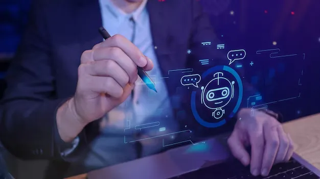 Asistente de IA + CRM 3 imgi 85 ai artificial intelligence technology concept businessman holding glowing lightbulb with ai 112672